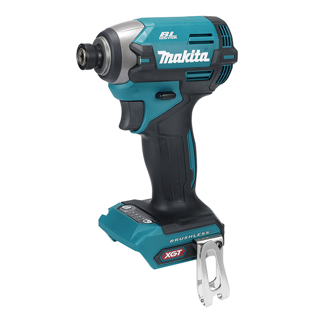 Main 2 - MAKITA 40Vmax XGT BRUSHLESS 2-TOOL COMBO KIT w/ IMPACT DRIVER, HAMMER DRILL, (2) 2.5Ah BATTERIES & CHARGER -