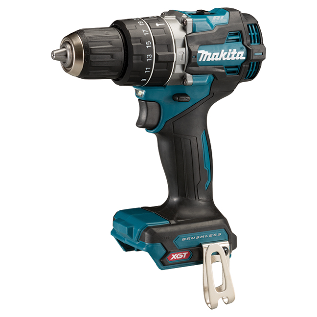 Main 3 - MAKITA 40Vmax XGT BRUSHLESS 2-TOOL COMBO KIT w/ IMPACT DRIVER, HAMMER DRILL, (2) 2.5Ah BATTERIES & CHARGER -