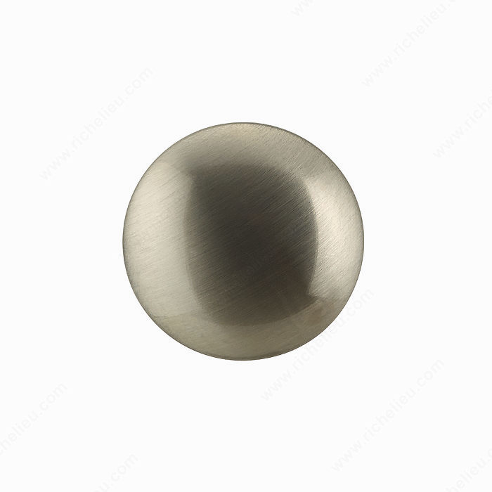 Main 3 - KNOB METAL 30MM (8/32) BRUSHED
NICKEL 10PACK -