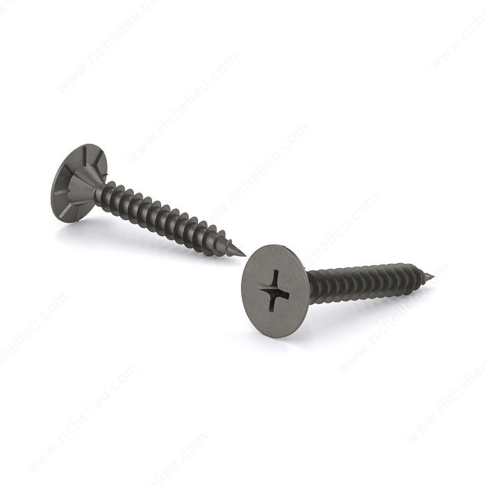 1-5/8" #8 WAFER-HEAD CEMENT PANEL SCREW - GRAY (100 PACK) - Kilrich Building Centres