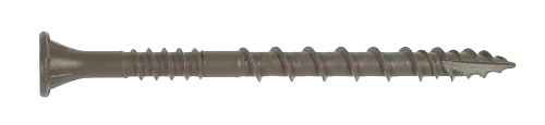 SIMPSON 2-1/2" #10 DECK DRIVE DSV WOOD SCREW (COLLATED) w/ QUIKGUARD COATING (1000 PACK) - Kilrich Building Centres