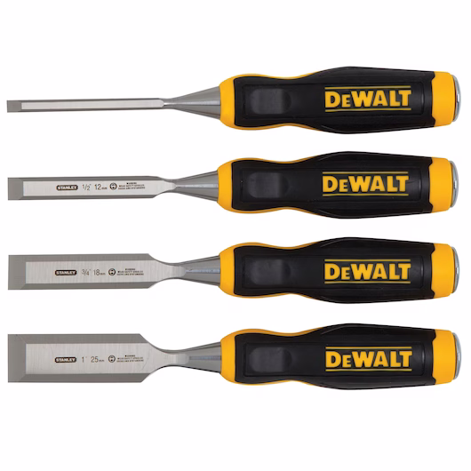 DEWALT 2W 4PC CHISEL SET - Kilrich Building Centres