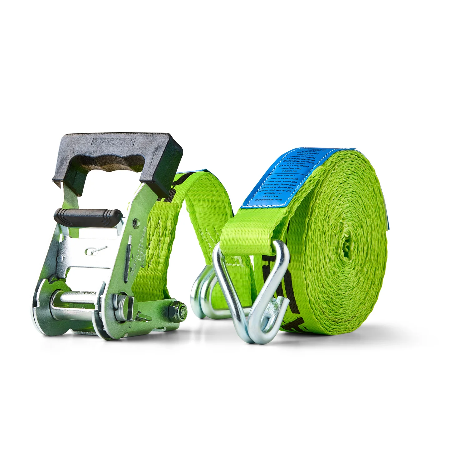 ERGOLASH 1-1/2”/35mm Cargo Strap
& Ratchet SET
Total 19 ft. length - DJ hooks - Kilrich Building Centres