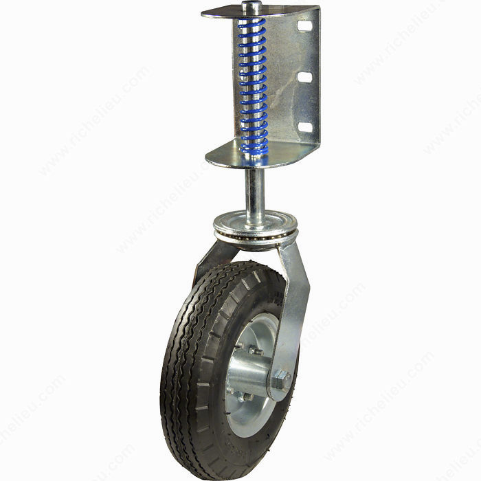 F24888 Gate Caster -Barrier
spring wheel

Add mobility and maneuverability
to any type of gate! - Kilrich Building Centres