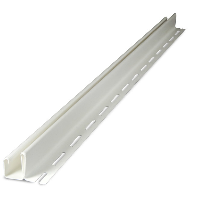 MITTEN F-MOULD VINYL (12' LONG) - WHITE - Kilrich Building Centres