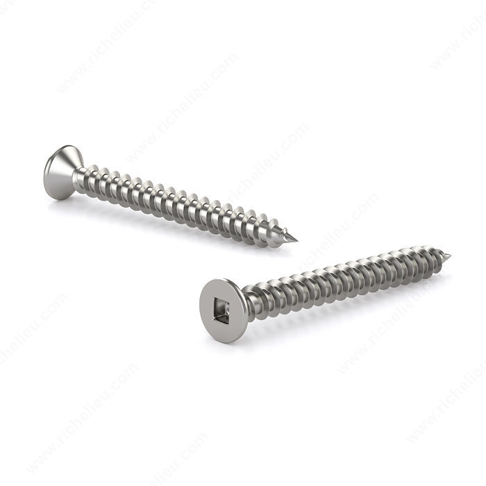 1" #10 FLAT-HEAD METAL SCREW - STAINLESS (5 PACK) - Kilrich Building Centres