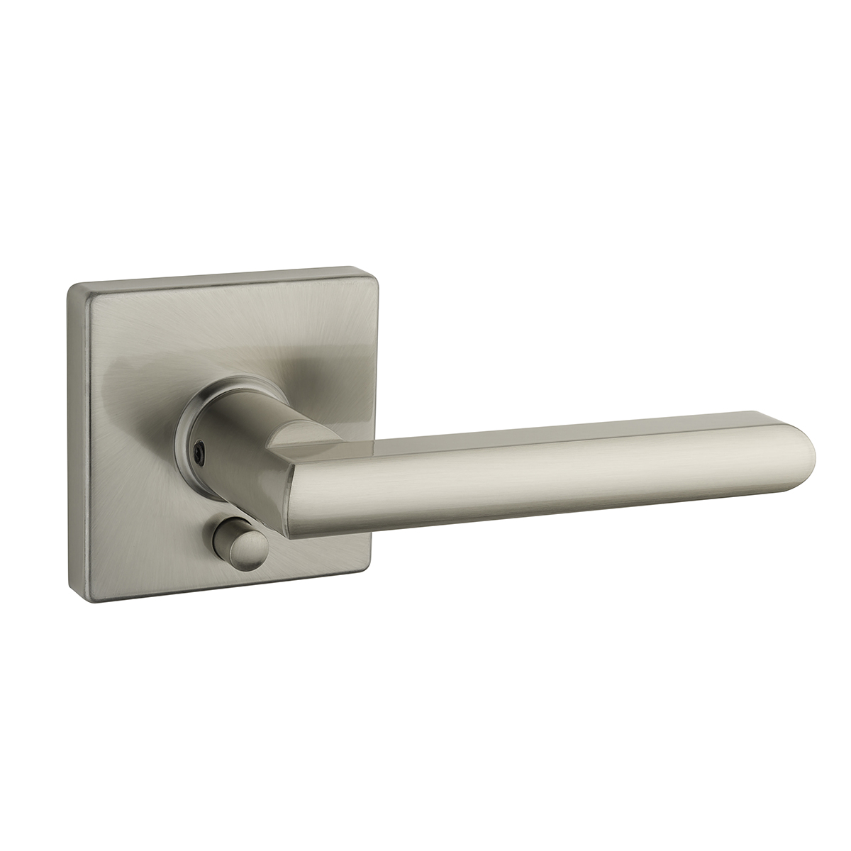 TAYMOR VEGA SQUARE ROSE PASSAGE LEVER (SATIN NICKEL) - Kilrich Building Centres