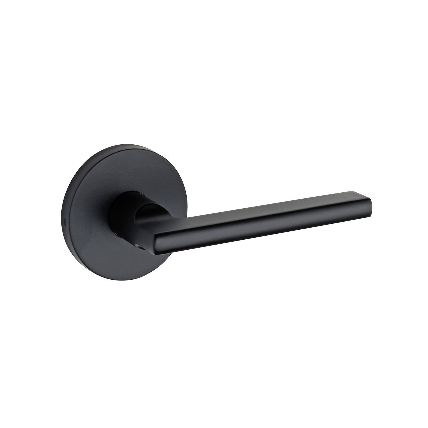 TAYMOR PACE LINE ROUND ROSE PASSAGE LEVER (BLACK) - Kilrich Building Centres
