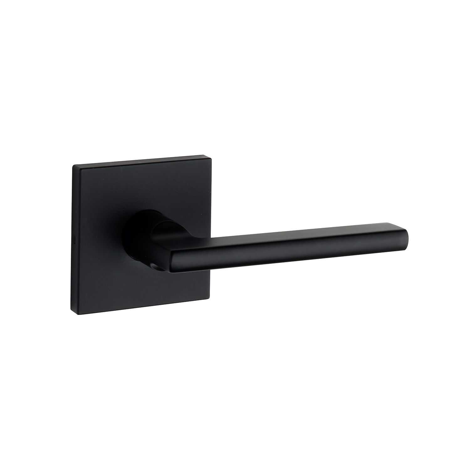 TAYMOR PACE LINE SQUARE ROSE PASSAGE LEVER (BLACK) - Kilrich Building Centres