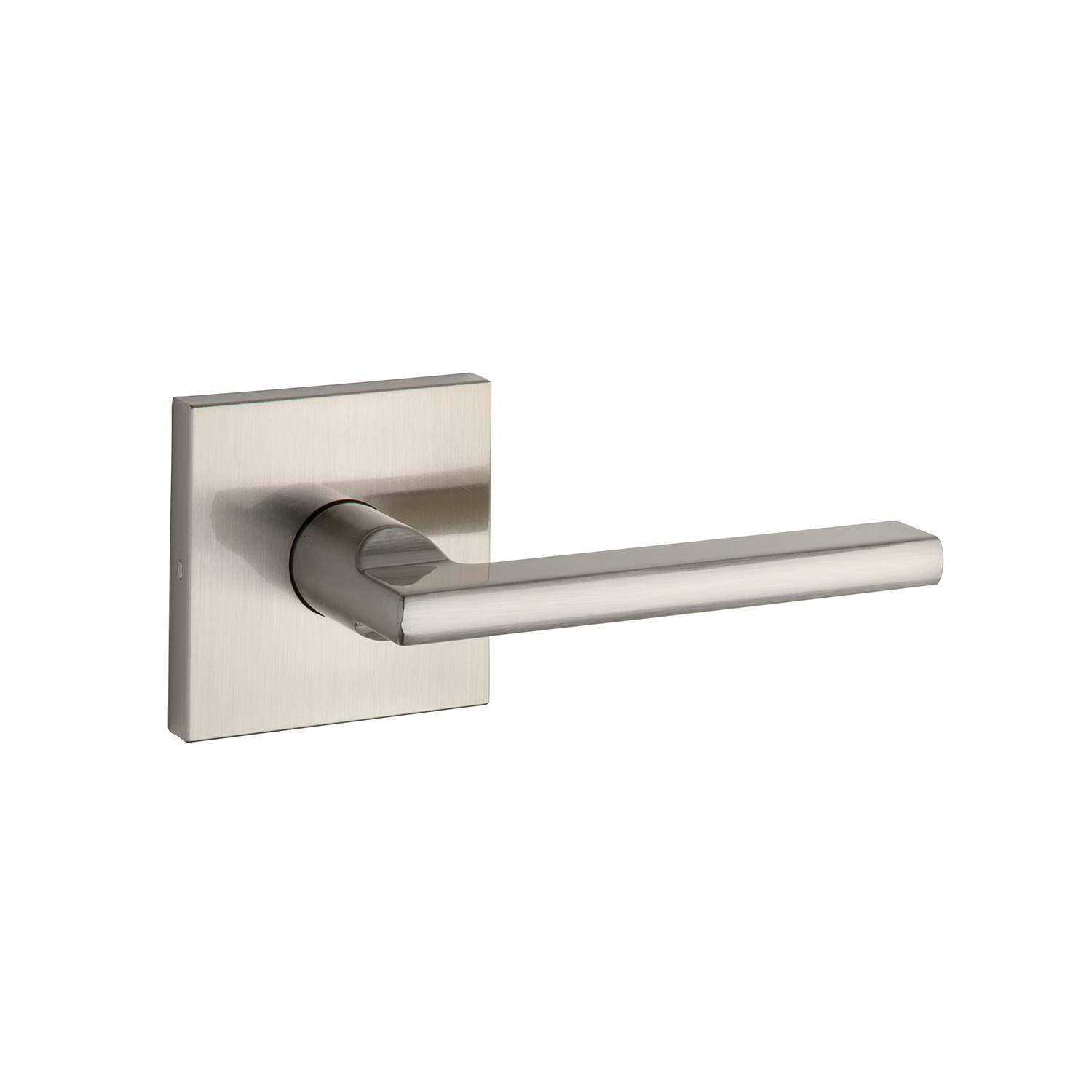 TAYMOR PACE LINE SQUARE ROSE PASSAGE LEVER (SATIN NICKEL) - Kilrich Building Centres