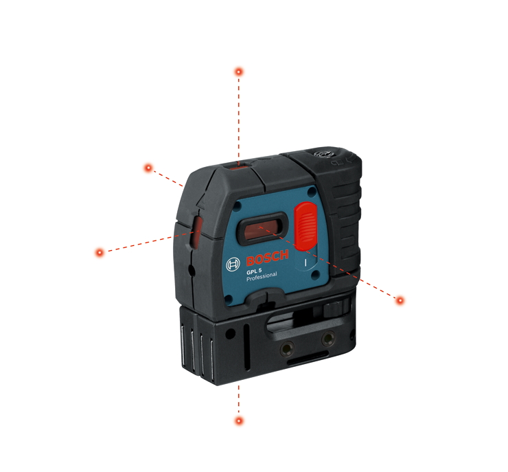 BOSCH GPL100-30G 3-POINT LASER LEVEL - Kilrich Building Centres