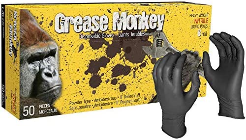 WATSON GREASE MONKEY GLOVES - MEDIUM (50 PACK) - Kilrich Building Centres