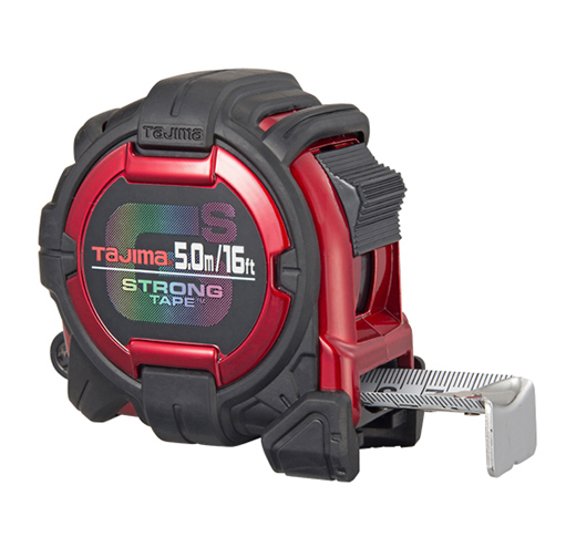TAJIMA GS LOCK TAPE MEASURE (5m / 16') - Kilrich Building Centres