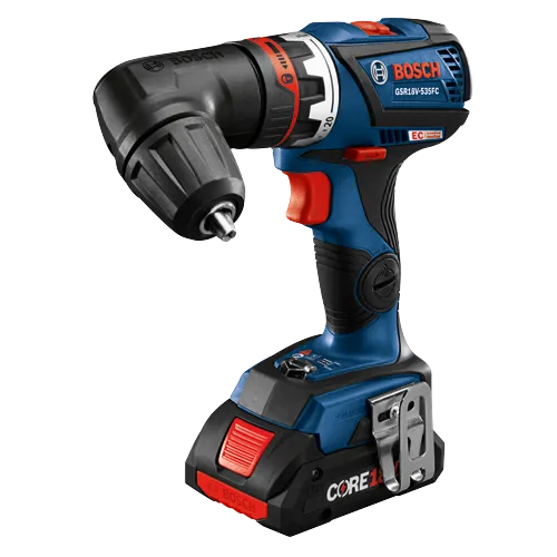 Main 9 - BOSCH 18V DRILL / DRIVER w/ 5-IN-1 FLEXICLICK SYSTEM w/ 4.0 Ah BATTERY & CHARGER -