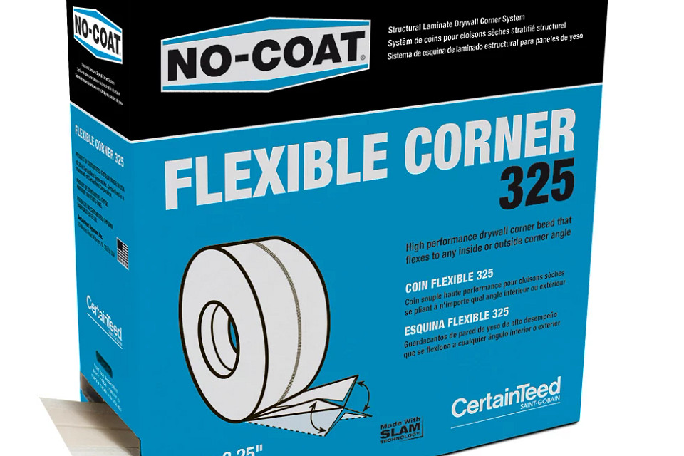 3-1/4" x 100' NO-COAT ULTRA FLEX LITE STRUCTURAL LAMINATE / DRYWALL CORNER SYSTEM - Kilrich Building Centres