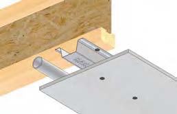 Main 2 - 7/8"x12' HAT TRACK 25 Ga. -