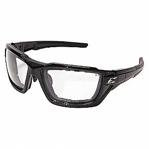 STEELE - BLACK FRAME WITH GASKET
/ CLEAR VAPOR SHIELD LENS - Kilrich Building Centres