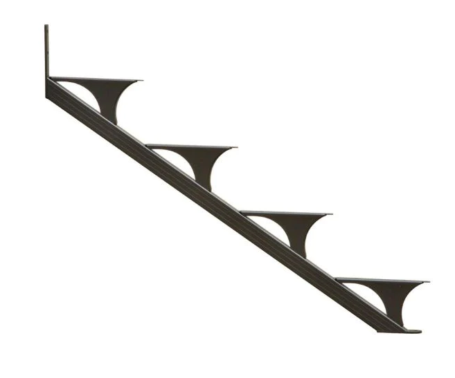 4 STEP STAIR STRINGER SET
(YARD BRONZE) - Kilrich Building Centres