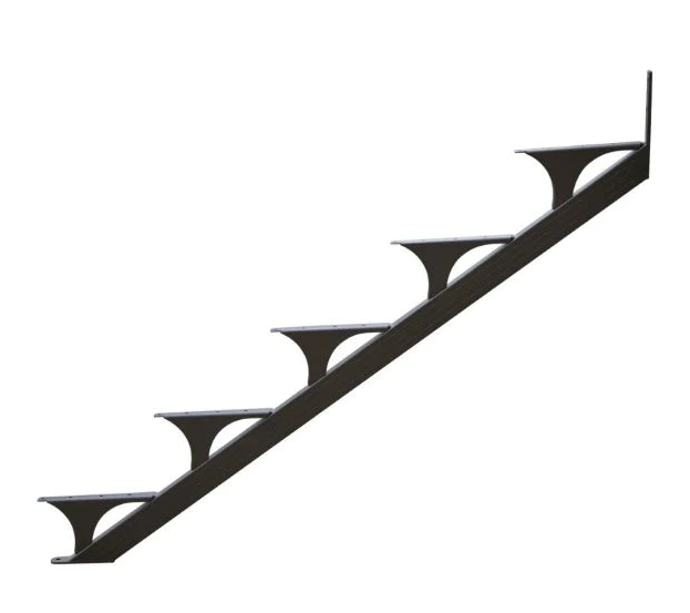 5 STEP STAIR STRINGER SET
(YARD BRONZE) - Kilrich Building Centres