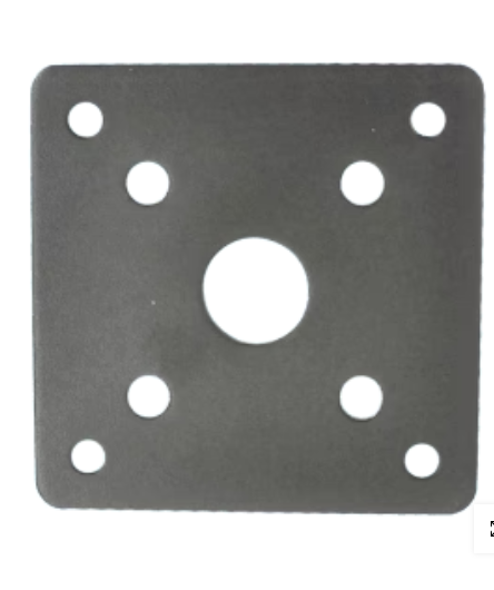6" ALUMINUM BOLT-THROUGH
MOUNTING PLATE - Kilrich Building Centres