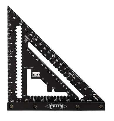 STILETTO 7" CARPENTERS SQUARE - Kilrich Building Centres