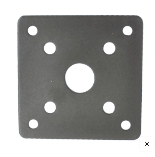 4" ALUMINUM BOLT-THROUGH
MOUNTING PLATE - Kilrich Building Centres