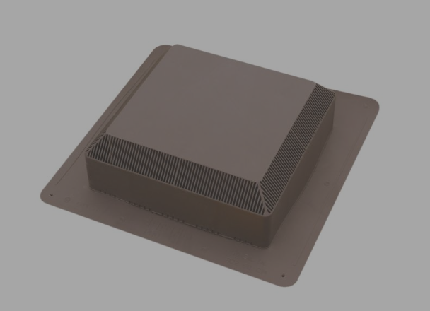 WEATHERPRO 50 ROOF VENT - BROWN (VENTILATES APPROX. 200 Sq.Ft. OF ATTIC) - Kilrich Building Centres