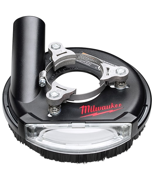 MILWAUKEE 4" - 5" UNIVERSAL SURFACE GRINDING DUST SHROUD - Kilrich Building Centres
