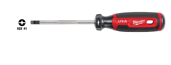 #1 ECX 4" Cushion Grip
Screwdriver (USA) - Kilrich Building Centres