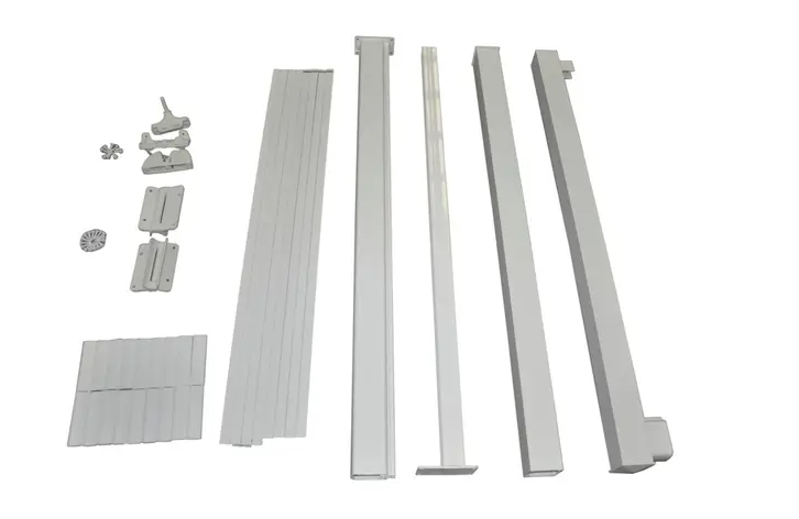 REGAL 48" WIDE GATE PACKAGE
(PICKETS)WHITE - Kilrich Building Centres