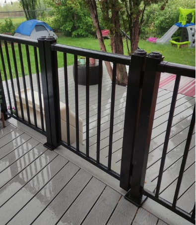 Main 2 - REGAL BLACK 48" WIDE GATE
PACKAGE (PICKETS) -