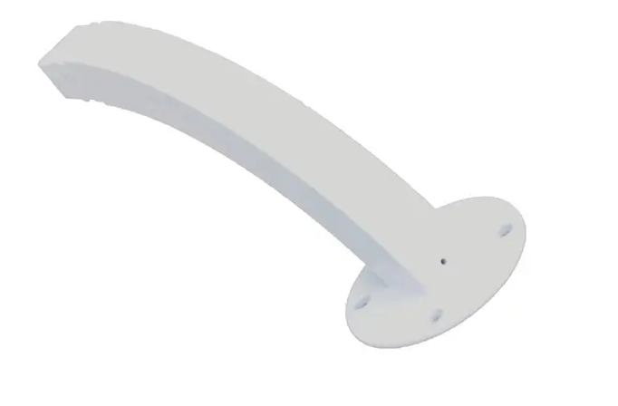 REGAL HAND RAIL BRACKET WHITE - Kilrich Building Centres