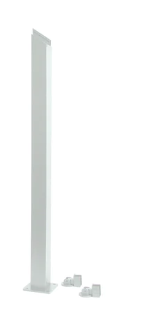REGAL INLINE STAIR POST WHITE - Kilrich Building Centres