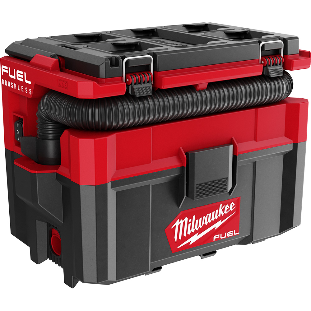 Main 2 - MILWAUKEE PACKOUT M18 FUEL CORDLESS WET / DRY VACUUM (2.5 GALLON) -