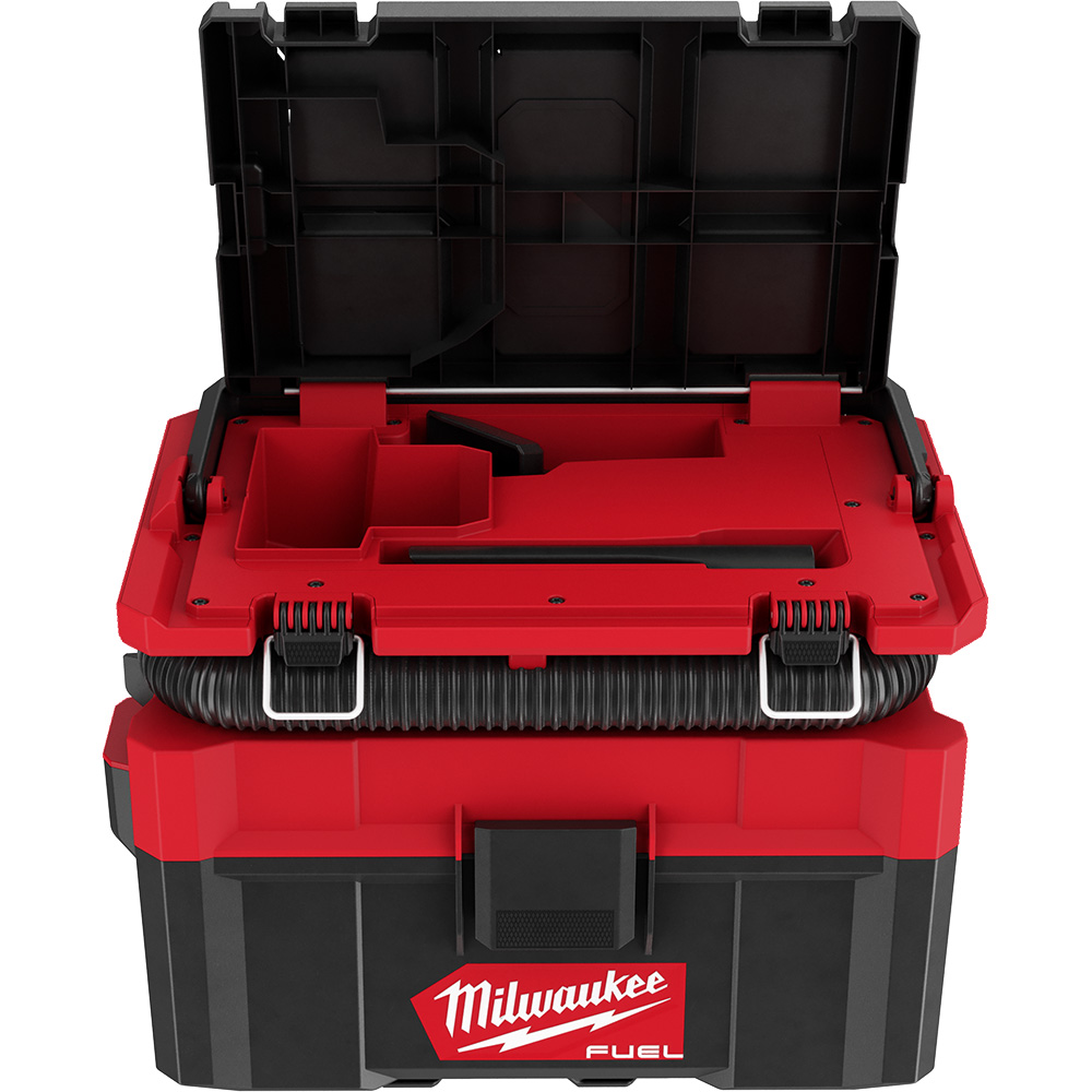 Main 3 - MILWAUKEE PACKOUT M18 FUEL CORDLESS WET / DRY VACUUM (2.5 GALLON) -