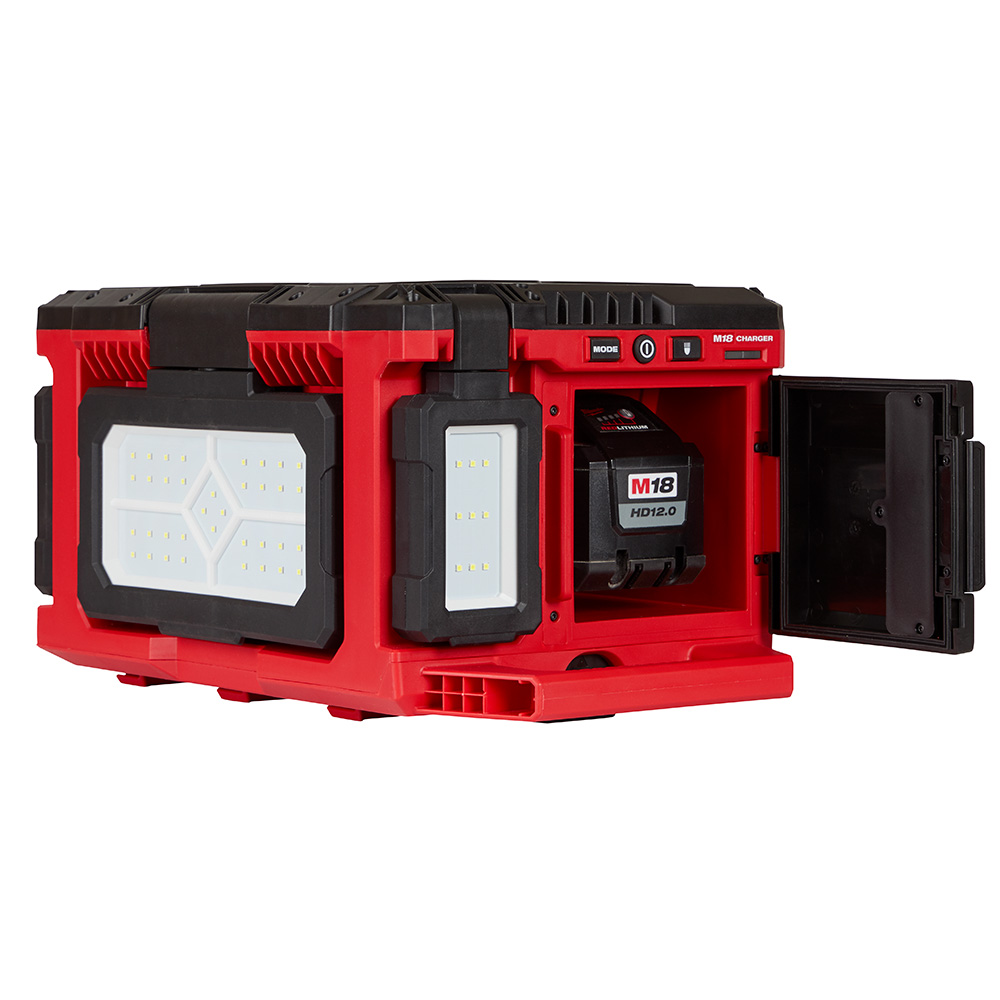 Main 2 - MILWAUKEE M18 PACKOUT LIGHT / CHARGER (3000 LUMENS) -