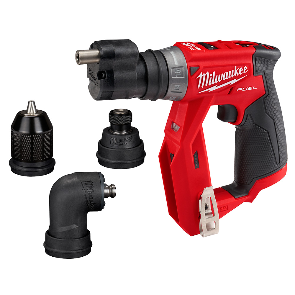 MILWAUKEE M12 FUEL INSTALLATION / DRILL DRIVER (4-IN-1) - Kilrich Building Centres