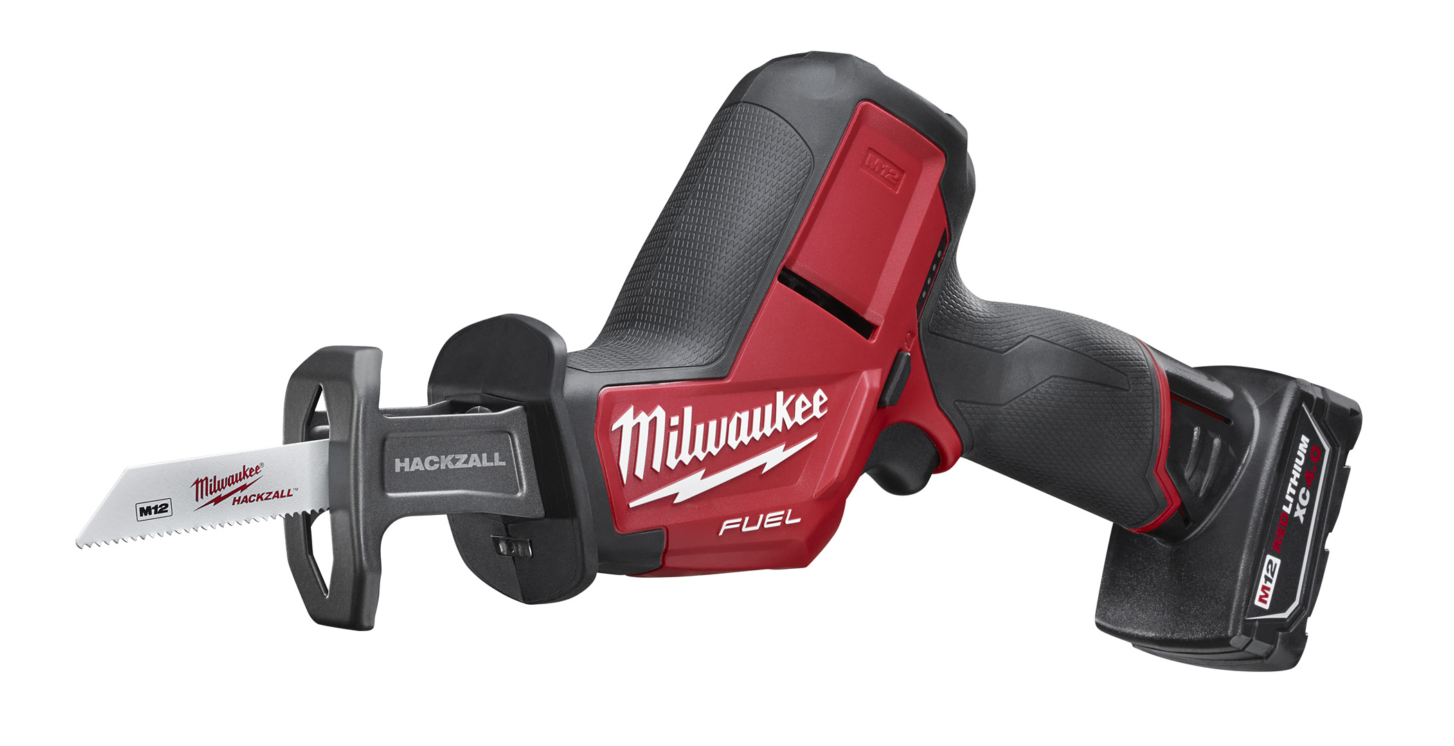 MILWAUKEE M12 FUEL HACKZALL RECIPROCATING SAW KIT w/ XC4.0 BATTERY & CHARGER - Kilrich Building Centres