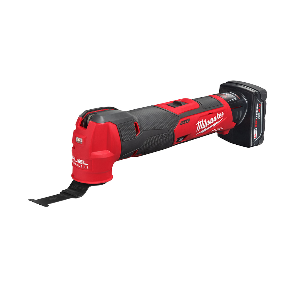 Main 2 - MILWAUKEE M12 FUEL OSCILLATING MULTI-TOOL KIT w/ XC4.0 BATTERY & CHARGER -