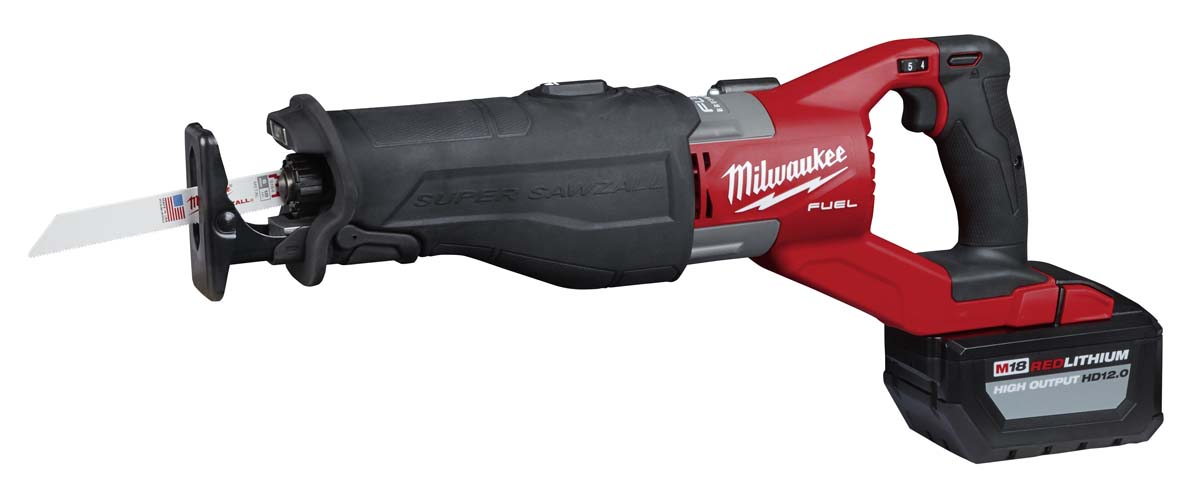 MILWAUKEE SUPER SAWZALL M18 FUEL CIRCULAR SAW KIT w/ HD12.0 BATTERY & CHARGER - Kilrich Building Centres