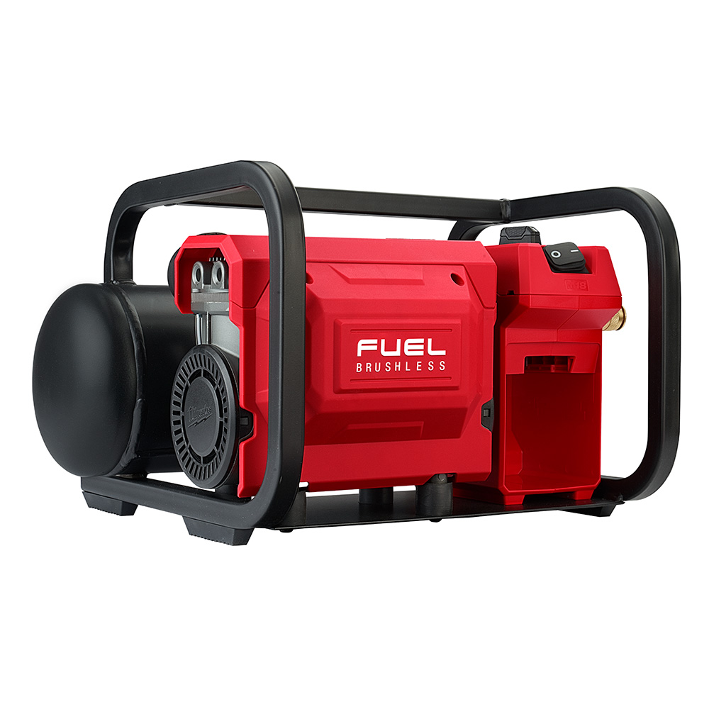 MILWAUKEE M18 FUEL COMPACT QUIET COMPRESSOR (2 GALLON) - Kilrich Building Centres