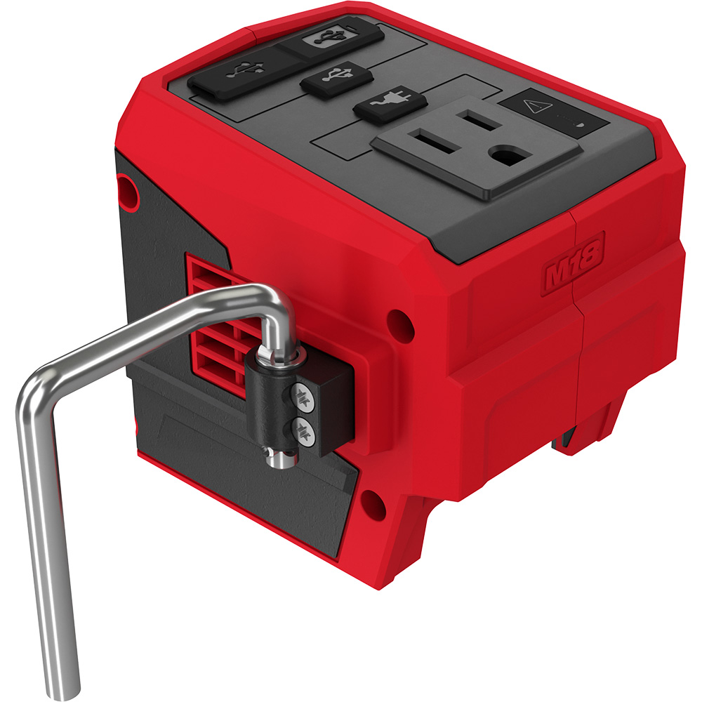 MILWAUKEE M18 TOP-OFF POWER SUPPLY / INVERTER (175 WATT) - Kilrich Building Centres