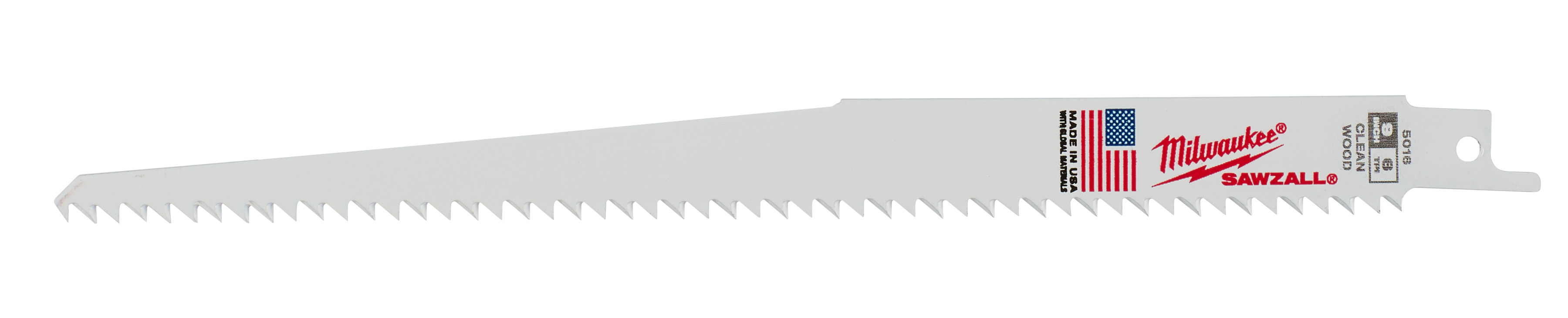 MILWAUKEE 9" 6-TPI SUPER SAWZALL BLADES (5 PACK) - Kilrich Building Centres