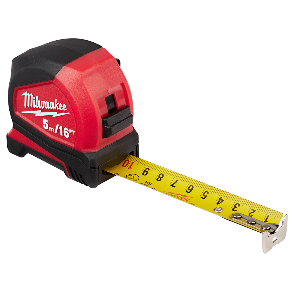 MILWAUKEE 16' / 5m COMPACT TAPE MEASURE - Kilrich Building Centres