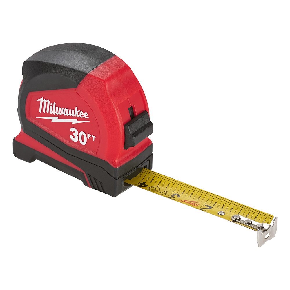 MILWAUKEE 30' COMPACT TAPE MEASURE - Kilrich Building Centres