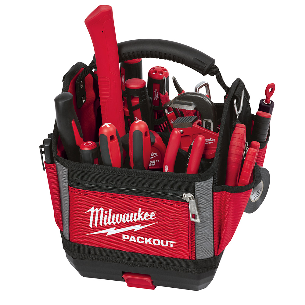 MILWAUKEE PACKOUT 10" TOTE w/ 28 POCKETS - Kilrich Building Centres