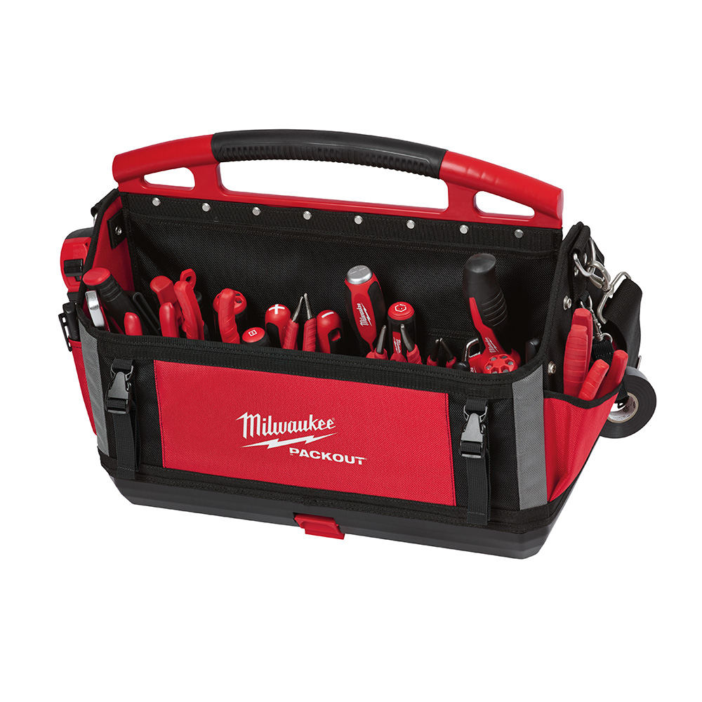MILWAUKEE PACKOUT 20" TOTE w/ 32 POCKETS - Kilrich Building Centres