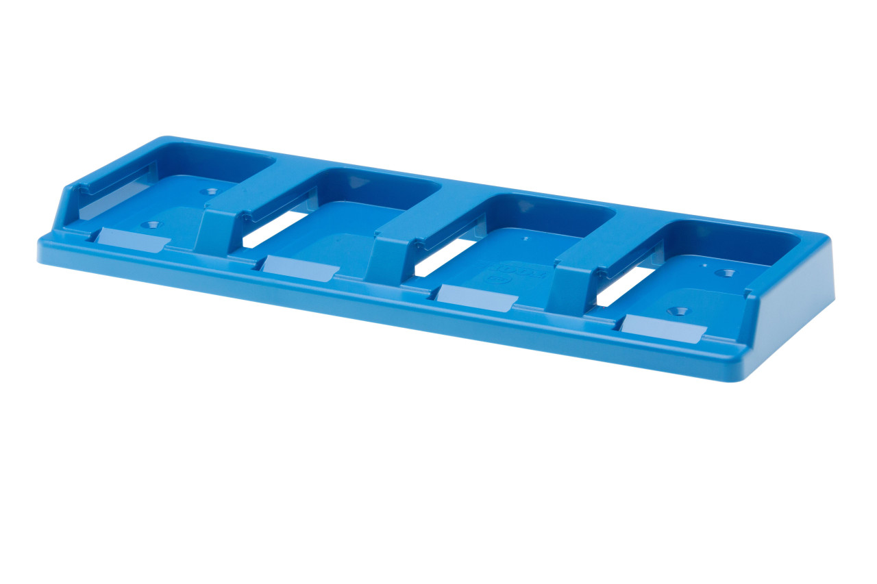 BLUE HOLDER FOR MAKITA 18 VOLT BATTERIES - Kilrich Building Centres