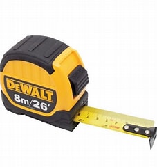 DEWALT NEXT GEN TAPE 8M/26FT - Kilrich Building Centres