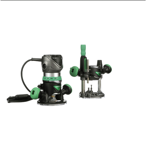 METABO 2-1/4 Peak HP VariableSpeed Fixed/Plunge Base RouterKit - Kilrich Building Centres
